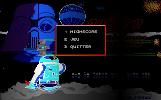 Guerre des Étoiles (La) atari screenshot